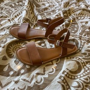 Brown Leather Sandals